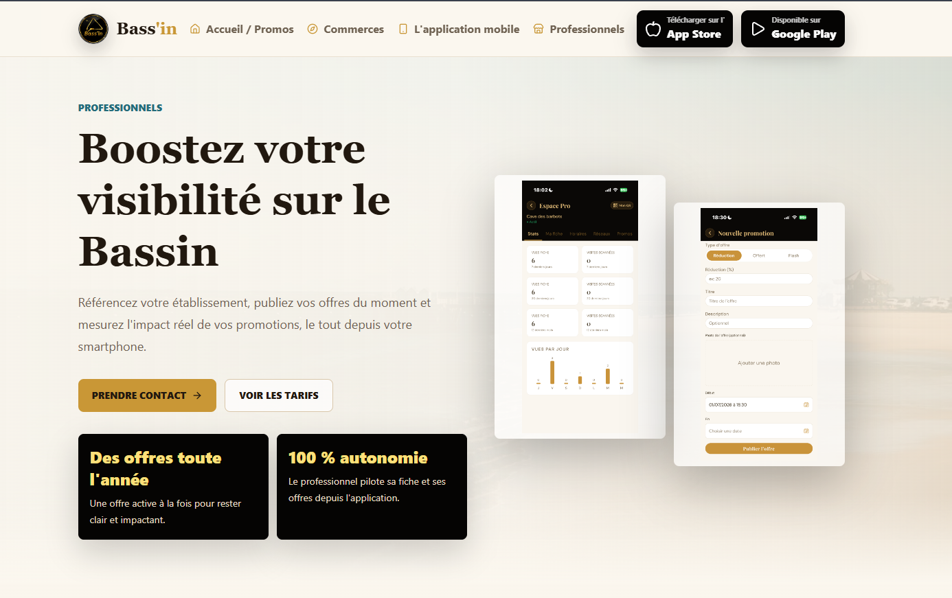 Bass’in — Plateforme web du Bassin d’Arcachon — vue 4